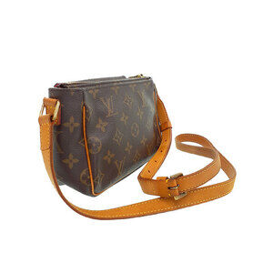 Louis Vuitton Bag Leather Monogram Viva Shoulder Brown Cite
